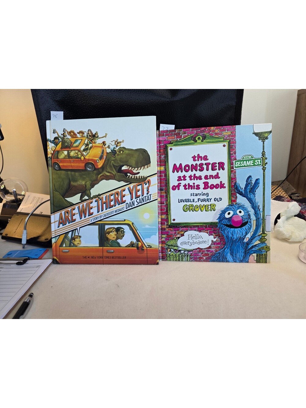Kohl’s Cares Children’s Hardcover Book Bundle Grover Sesame Street Dan Santat